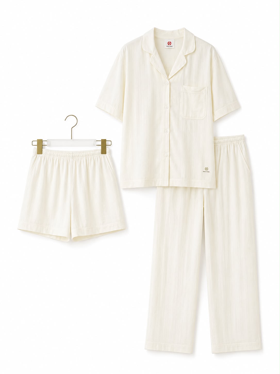 EL-VYN Secret Premium Cotton 3-Piece Lounge & Sleep Set