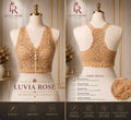 Luvia Rose Nude Lace Bralette