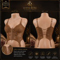 Luvia Rose Caramel Lace Bustier
