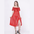 EL-VYN Secret Scarlet Romance Sheer Babydoll Nightdress