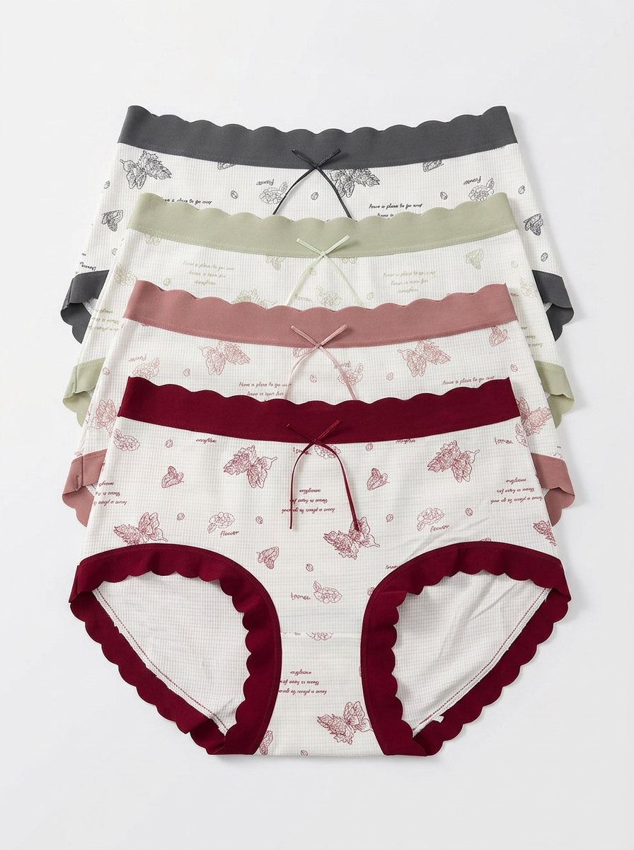 4-Pack Everyday Comfort Panties | Soft Cotton-Blend
