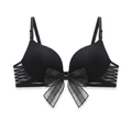 Luvia Rose Black Bow Detail Bra