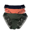 Elegant Lace Brief Pack  of 3