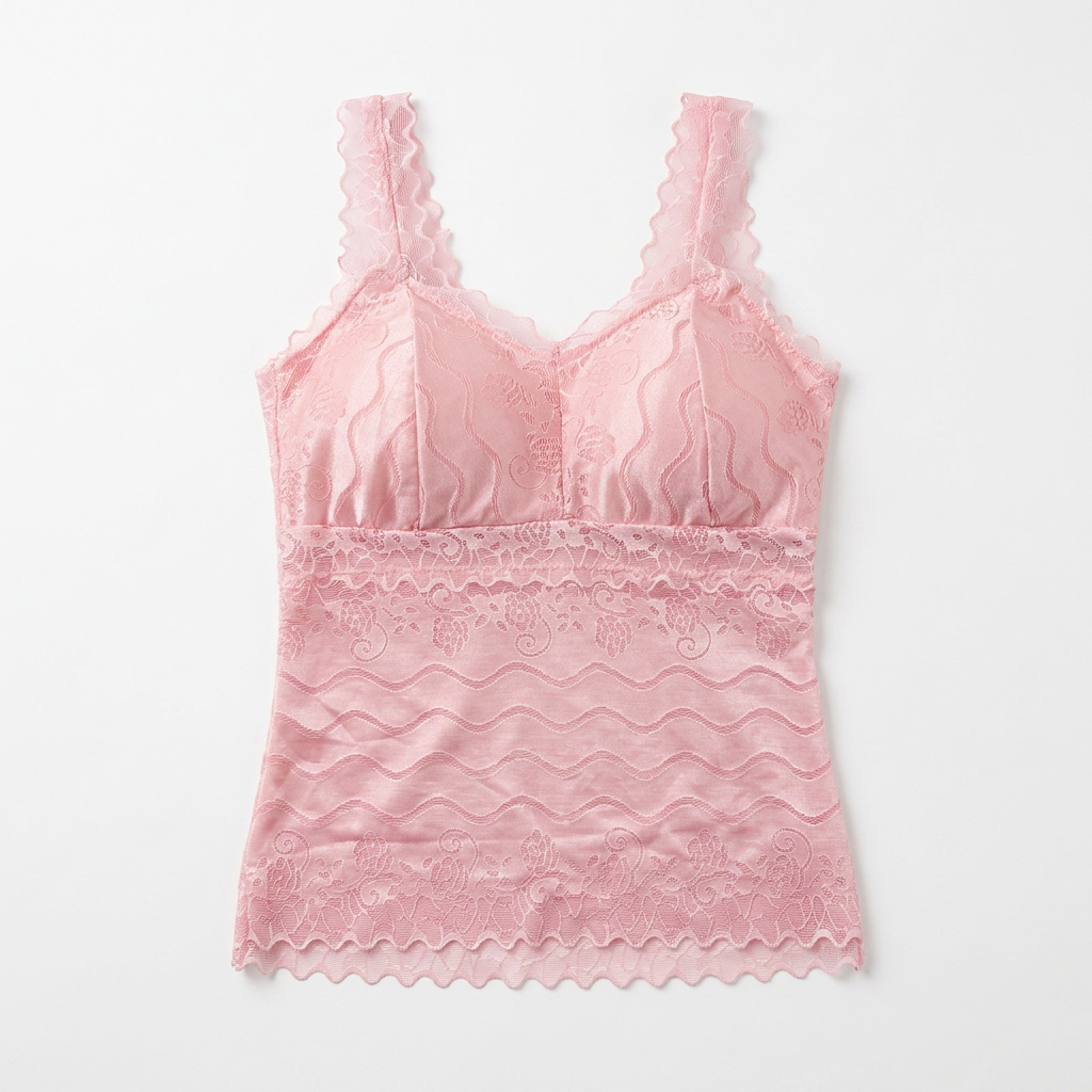 Luvia Rose Coral Lace Camisole